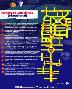 Mau ke Jakarta Hari Ini? Begini Rekayasa Lalin Sambut Pelantikan Presiden