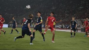 Jepang Terlalu Tangguh, Sikat Indonesia 4-0 di GBK