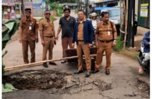 Jembatan Ambrol di Jalan Raya Setu-Serang Segera Diperbaiki