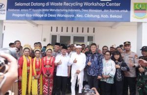 Bekasi Resmi Miliki Fasilitas Pengolahan Limbah Plastik di Cibitung