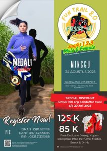 Sambut HUT RI ke 80, Warga Graha Asri Residence Gelar Fun Trail 8.0