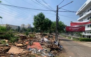 Bangli Pinggir Kali di Sebelah Unisma, Sudah Dibongkar Rata