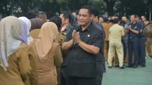 ASN Wajib Hadir Apel Perdana, Bupati Ade Kunang Malah Absen