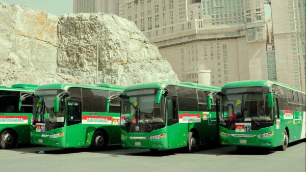 Bus Shalawat Kembali Layani Jemaah Haji