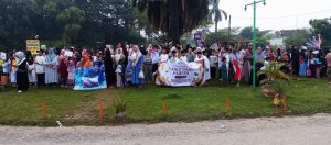 Kegembiraan Anak-Anak Ikuti Pawai 1 Muharram Masjid Muhajirin